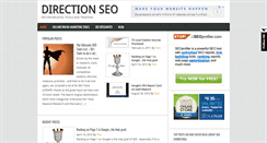 Desktop Screenshot of directionseo.com